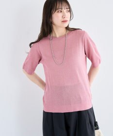 Green Parks ・Ｐｅｔｉｔ　Ｆｌｅｕｒ　ラメシアーニット