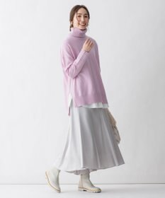 自由区 【洗える・Sサイズ有】ピュアカシミヤ タートルネックニット (検索番号:JL26)