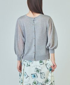 GRACE CONTINENTAL ラメシアーニットトップ