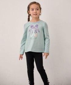 ANY KIDS ミラクルスパンコール 長袖Tシャツ