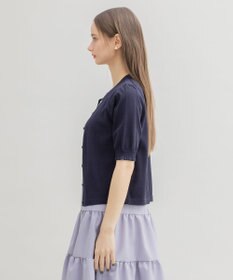 TOCCA 【洗える！】SWAN CREWNECK クルーネック カーディガン