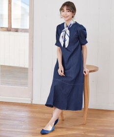 Tiaclasse L デニムマーメイドワンピース