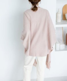 Tiaclasse 【洗える】ストール風カーディガン