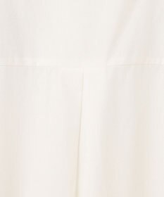 ANY 【洗濯機可】エンブロイダリー スキッパーチュニックブラウス