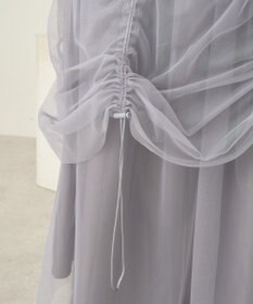 earth music&ecology ２ｗａｙドロストチュールスカート