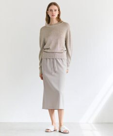 BEIGE， RUE / ドライタッチイージーIラインスカート