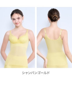 BRADELIS New York 【BRADELIS NewYork peace】　キャッチャーカップソフトエアーブラキャミ26