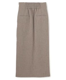 uncrave ウォッシャブルウールライクツイル Iラインスカート