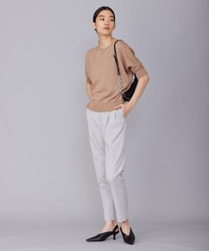 ICB 【セットアップ対応・洗える】 LooseWeave テーパードパンツ