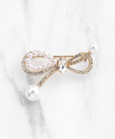 TOCCA 【八木アリサさん着用】SHAKE RIBBON 2WAY BROOCH NECKLACE ブローチネックレス