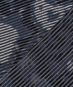 JOSEPH HOMME オリエンタルブラインドジャガード　クルーネック半袖ニットTEE