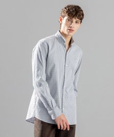 JOSEPH HOMME アロージャガードストレッチ　ウイングカラーシャツ