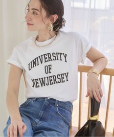 WEGO 【ANGIE VINTAGE】カレッジロゴプリントTee