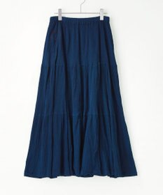 crêprie tsumori chisato creperie TIERED SKIRT-AIZOME クレプリ 藍染ティアードスカート