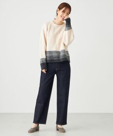 SHARE PARK LADIES 【洗える】グラデーションニット