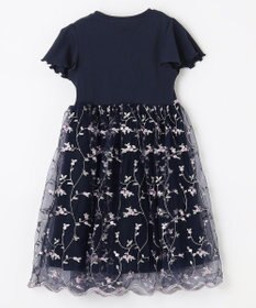 ANY KIDS 刺繍チュールガーリー ワンピース