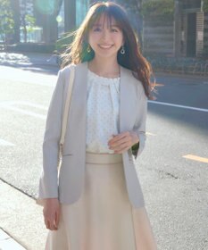 ANY SIS 【洗える】フロントタック ブラウス