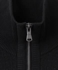 JOSEPH HOMME 【WEB限定】ヴィスコースリンクス　ハーフジップニット