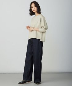 J.PRESS LADIES ポンチ ボートネック カットソー