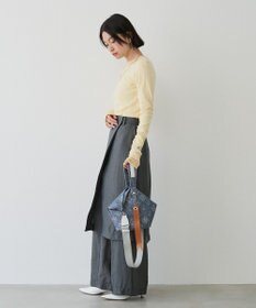 russet デニムジャガード丸底2WAYワンショルダーバッグ(CE-1686)