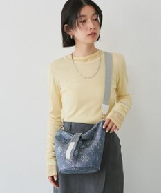 russet デニムジャガード丸底2WAYワンショルダーバッグ(CE-1686)