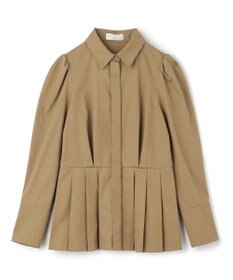 uncrave コットンツイル ペプラムシャツ（uncrave WHITE）