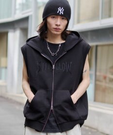 WEGO ノースリZIPパーカー