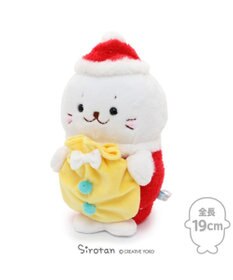 Mother garden しろたん お座り サンタクロース マスコット 19cm お座りぬいぐるみ