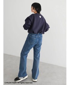 Green Parks ムジークタイガー／裏起毛刺しゅうプルオーバー