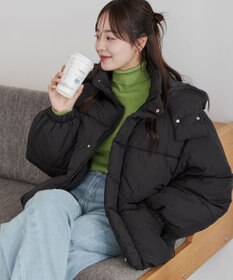 WEGO 【2WAYフード取り外し可能/あったかい】２WAYパディングブルゾン