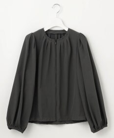 #Newans 【UVカット/撥水/接触冷感】ギャザーブラウス ラッシュガード