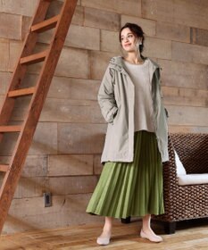 Tiaclasse 【洗える】大人可愛いワッフルニットトップス