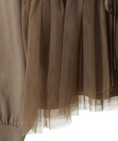 Green Parks ＳＥＴ２点　チュールベスト＋ロンＴＥＥ