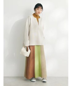 CRAFT STANDARD BOUTIQUE ニットフリースキーネックプルオーバー