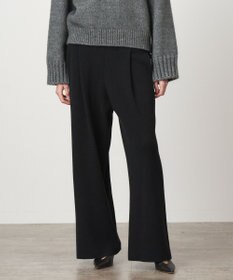 ATON WOOL CASHMERE SILK | ストレートイージーパンツ