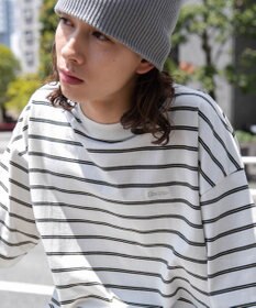 WEGO ワンポイントボーダーT
