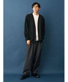 CRAFT STANDARD BOUTIQUE ポリエステルツイルベルテッドパンツ