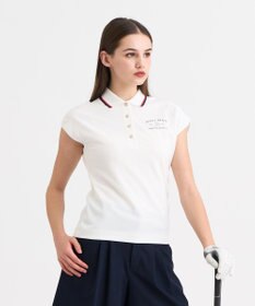 23区GOLF 【WOMEN】遮熱エイトムーブポロ　フレンチスリーブ