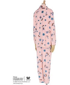 WACOAL ワコール_リラックス＆スリープ パジャマ フリース素材(本体) あったか 長袖 長ズボン PEANUTS スヌーピー レディース FDW463 /ワコール