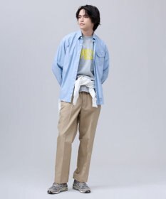 J.PRESS MEN 【J.PRESS ORIGINALS】【UNISEX】Cotton Dangary Shirt / B.D. / Baggy-Fit