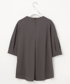 自由区 【洗える】ハイツイストポンチアシンメトリー カットソー