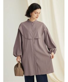 CRAFT STANDARD BOUTIQUE レーヨンデシンフリルチュニック