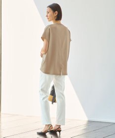 自由区 【洗える・XSサイズあり】ハイブリットレーヨンアムンゼン ブラウス