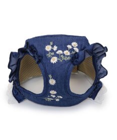 PET PARADISE ペットパラダイス デニムフリルハーネス 4Ｓ/ 3S