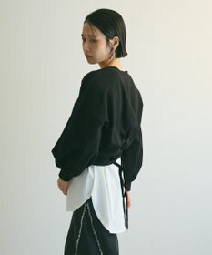 Green Parks ａ．バックレースアップスウェット