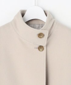 J.PRESS LADIES ショートビーバー スタンドカラー コート