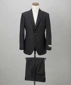 GOTAIRIKU シワになりにくい【御幸毛織/みゆきけおり】DRY SPINNER(ドライスピナー)スーツ_ブラック