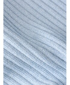 Green Parks 洗える　スクエアネックリブニットプルオーバー