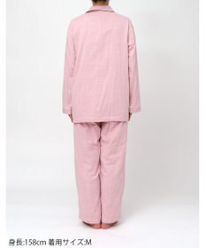ワコール／睡眠科学 パジャマ 長袖 長ズボン 綿100%(本体) 三重ガーゼ レディース YDX567 睡眠科学／ワコール