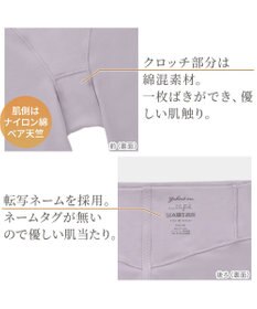 BRADELIS New York 【Yukine inc. 】ゆきねえ365綿混モアらくヒップサポートガードル23 補整下着